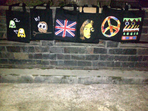tote bag lukis murah