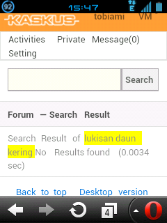 Lukisan daun kering