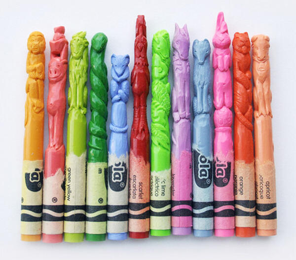 Karya Yang Di Buat Dari Crayon &#91;PIC&#93;