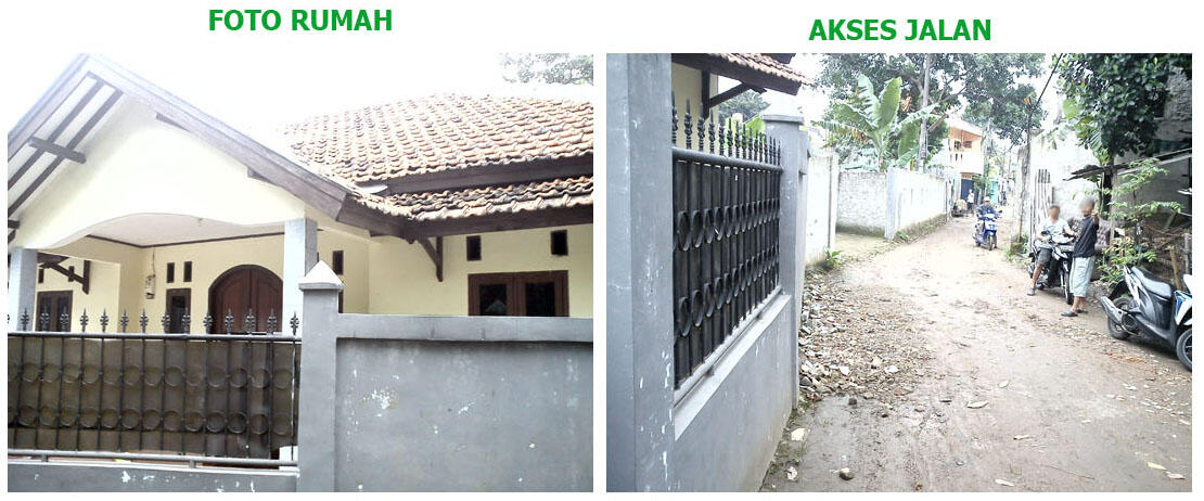 Dijual Rumah di Jl Benda CIGANJUR JAKSEL (LT 120m, SHM, KT 3, KM 2, masuk Mobil)