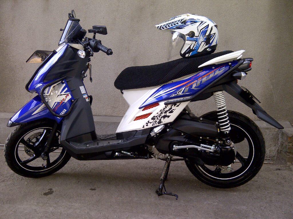 86 Modifikasi Motor X Ride Warna Biru  Terlengkap ID Emporio