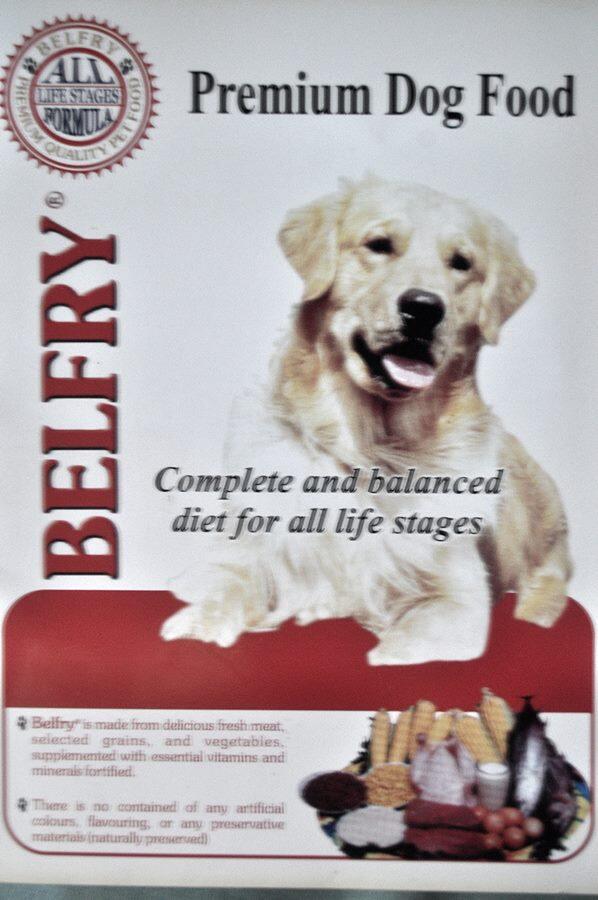 BELFRY DOG FOOD