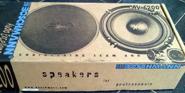 Jual Speaker Audio Boschmann AV-6200 Mid Woofer 200 rbu aja