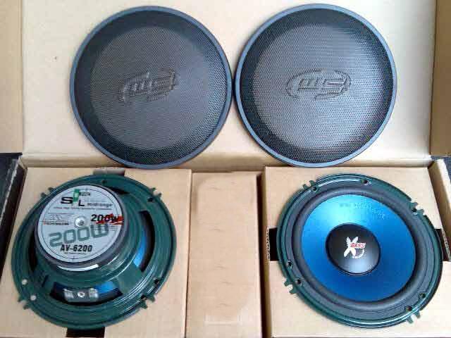 Jual Speaker Audio Boschmann AV-6200 Mid Woofer 200 rbu aja