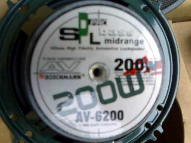 Jual Speaker Audio Boschmann AV-6200 Mid Woofer 200 rbu aja