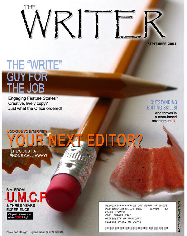 Resume super kreatif buat Graphic Designer