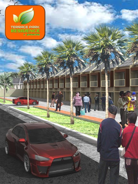 Rukan di Terrace Park Residence @pocis - Pamulang - Tangerang Selatan