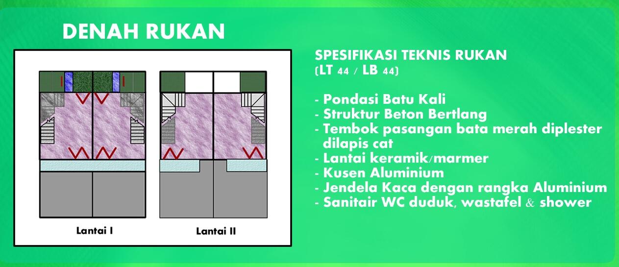 Rukan di Terrace Park Residence @pocis - Pamulang - Tangerang Selatan