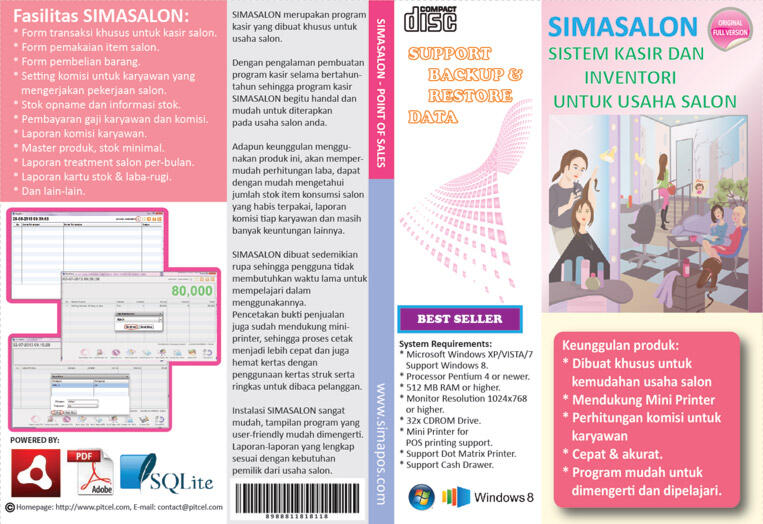 SOFTWARE KASIR KHUSUS UNTUK USAHA SALON