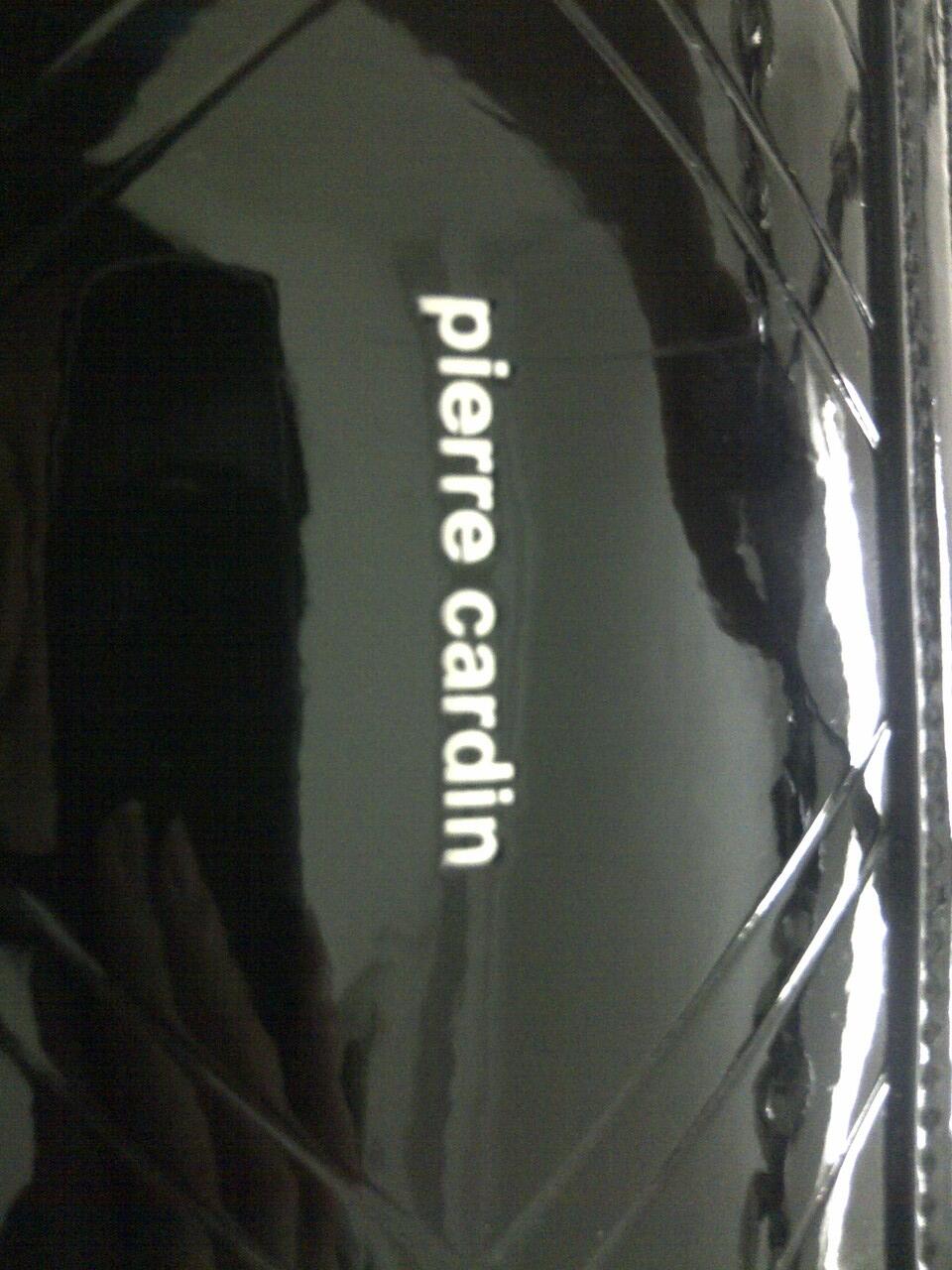 J > TAS PIERRE CARDIN BLACK WOMEN ORIGINAL LIKE NEW 99% !!