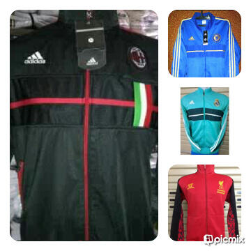 JERSEY - JAKET - HOODIE KLUB BOLA & NEGARA GRADE ORI LIVERPOOL BARCA MADRID MU CITY