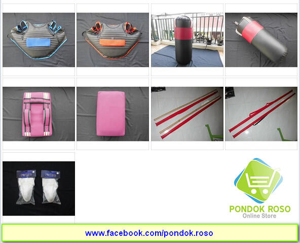 Jual Perlengkapan Pencak Silat, Pelindung, Samsak, Pukul Tendang