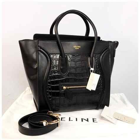 Tas Branded Celine Croco Semi Premium