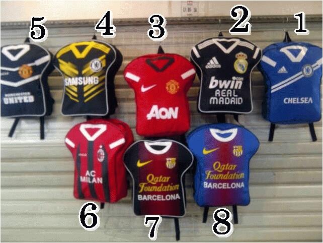 TAS RANSEL BOLA BENTUK BAJU
