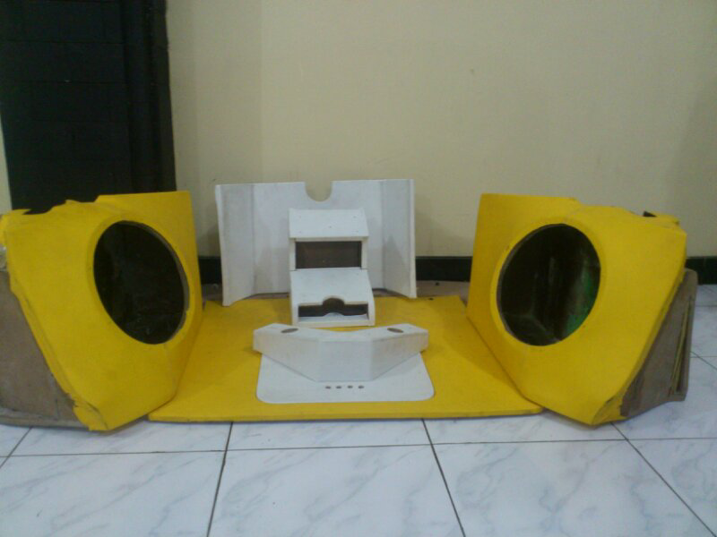 Full Box Audio Civic FD1 (Bahan MDF)