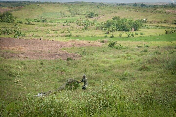 latihan gabungan TNI dan Tentara amrik (cabang hawai)