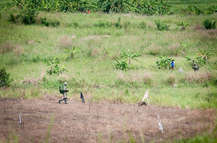 latihan gabungan TNI dan Tentara amrik (cabang hawai)