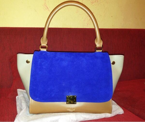 Celine trapeze multicolour baru 1 minggu!