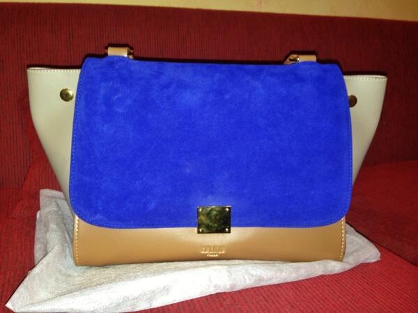 Celine trapeze multicolour baru 1 minggu!