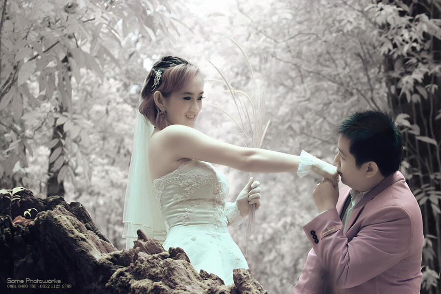 Sharing foto False Color dengan mengoprek kamera