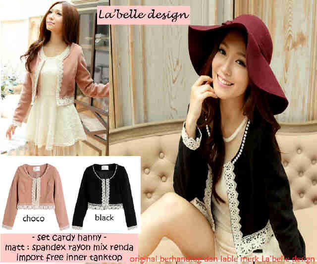 Supplier grosir murah PO Velove Collection, LaBelle, Lollipop, dll