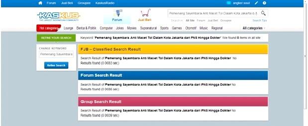 10 Pemenang Sayembara Anti Macet Tol Dalam Kota Jakarta