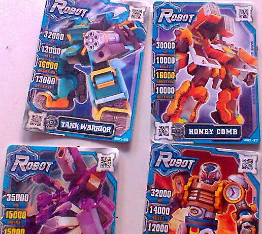 kartu hero robot