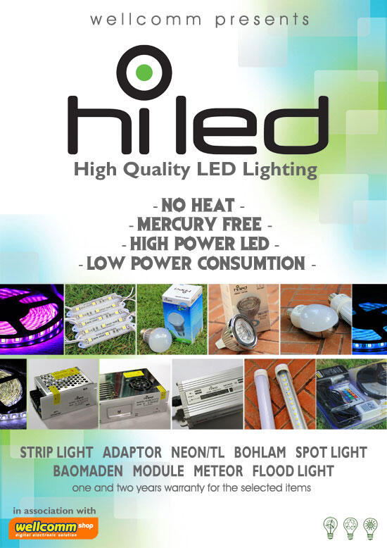 JUAL STRIP LIGHT LED MERK HILED UNTUK VARIASI AUDIO MOBIL