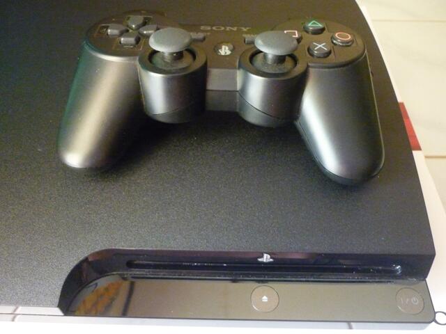 PS3 Slim 120Gb Cfw.4.46 Rogero Original Bukan Refurbish + 2 Stik