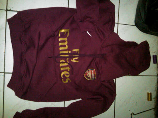 Open preoder cepat SWEATER HOODIE ARSENAL