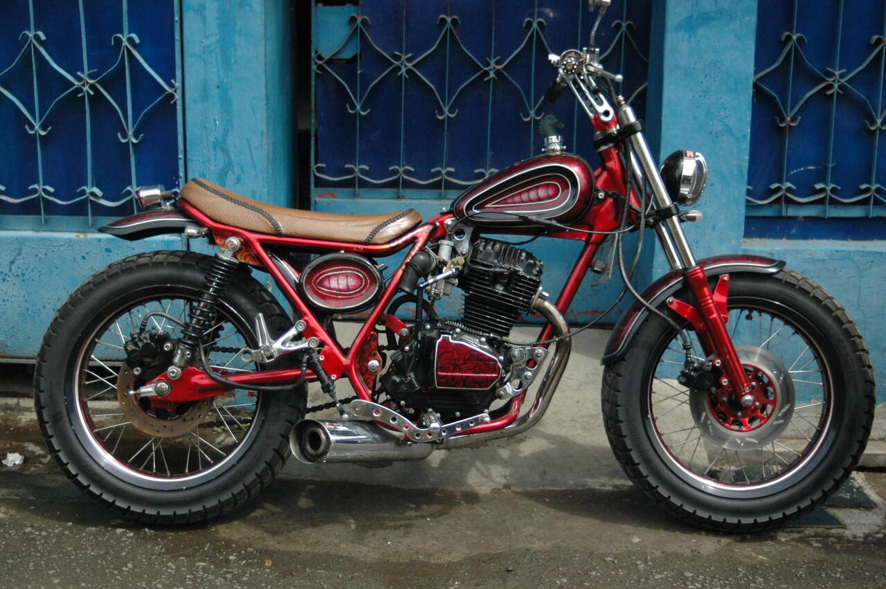 Ide 63 Modifikasi Motor Gl Pro Jadi Harley Terbaik Dan Terupdate