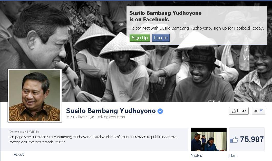 SBY Akan Rilis Akun Facebook Pekan Ini.. bingung mau masang ekspresi kaya gimana -__-