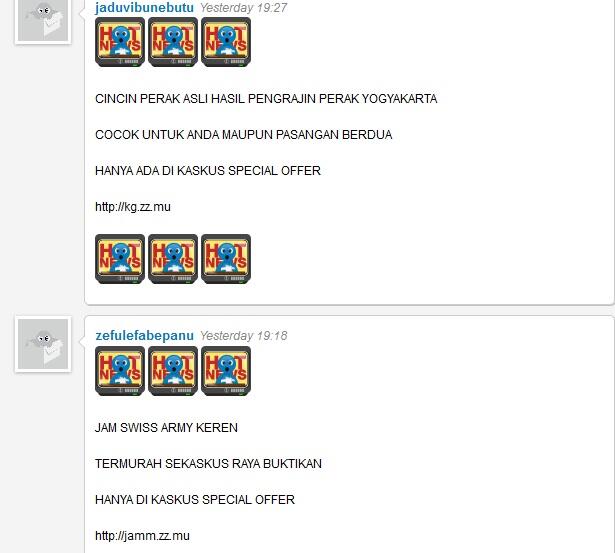&#91;ASK&#93; Iklan di VM masih boleh ya?