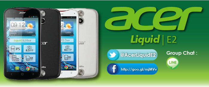 &#91;Official Lounge&#93; Acer Liquid E2 - New QuadCore SmartPhone from Acer