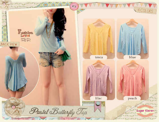 Supplier baju merk SUGAR KLEREN, M&M, I'M CAROL, GONG JOO, FOREVER 8 harga MURAH