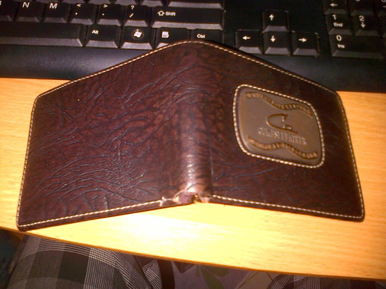 Dompet kulit "GUMESI LEATHER" 2nd murah aja