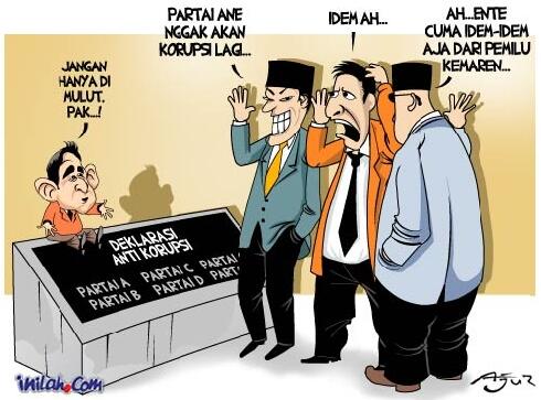 Humor + Karikatur Korupsi