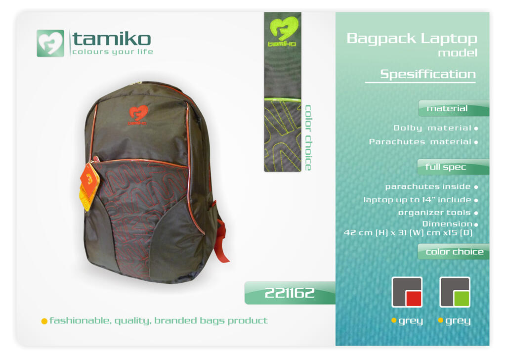 TAMIKO Teen's Bag - BACKPACK, MULTI, POUCH