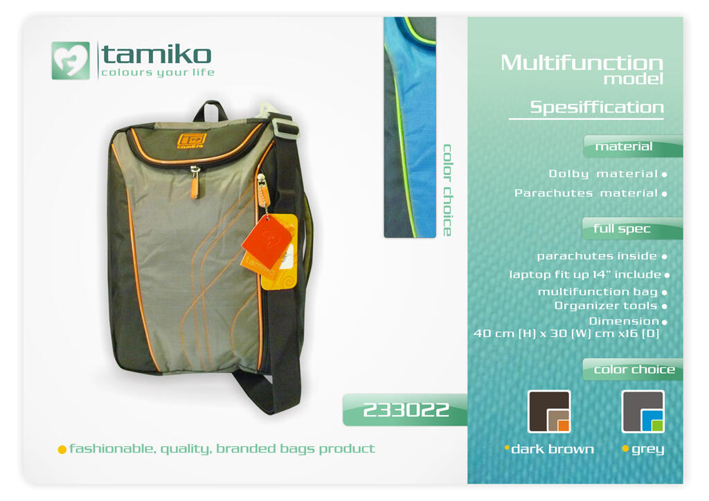 TAMIKO Teen's Bag - BACKPACK, MULTI, POUCH