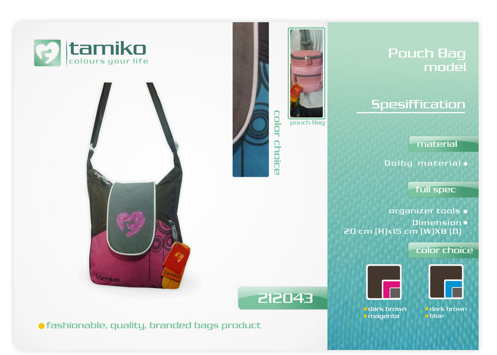TAMIKO Teen's Bag - BACKPACK, MULTI, POUCH
