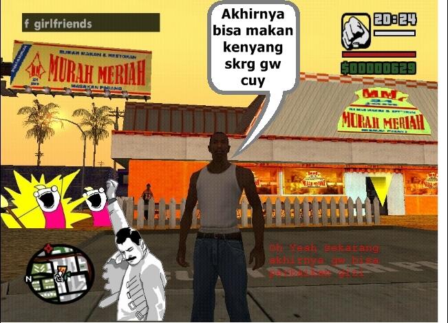 Komik meme Sejarah Nasi Padang isinya lebih banyak kalo dibungkus