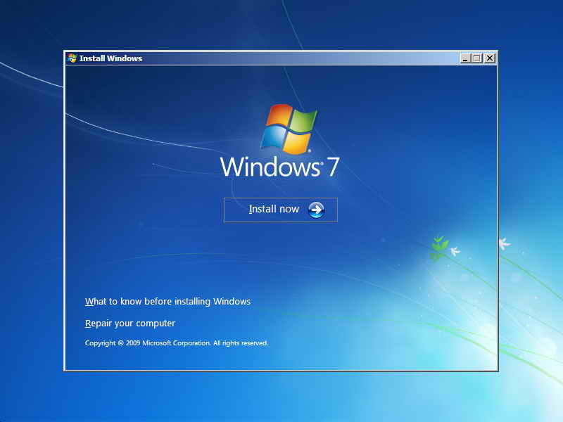 Flashdisk Installer Windows 7 & Windows 8.1