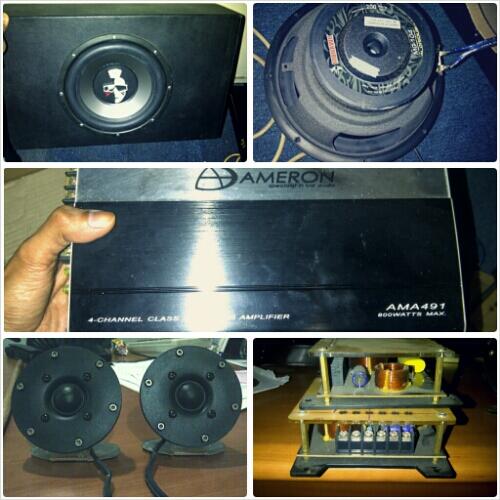 (WTS) Macem2 paketan audio mobil masuk sini yukkk gan (butuh jual cepet nih gan)