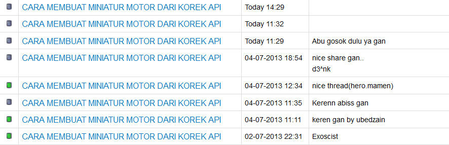 CARA MEMBUAT MINIATUR MOTOR DARI KOREK API