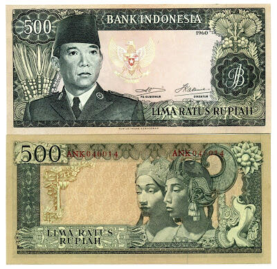 Jenis Mata Uang Kuno Indonesia Yang bergambar Ir. Soekarno