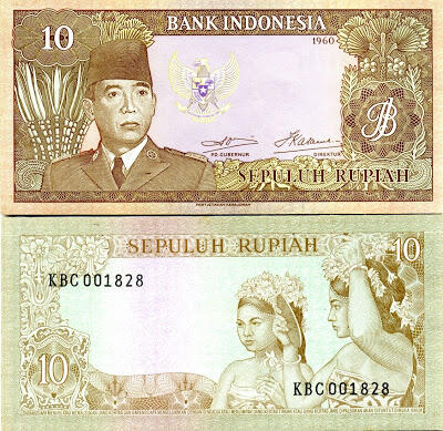 Jenis Mata Uang Kuno Indonesia Yang bergambar Ir. Soekarno