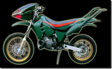 Motor - motor yang dijadikan platform motor Kamen Rider