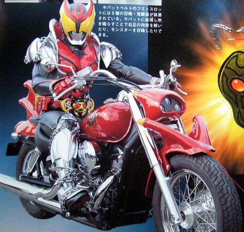 Motor - motor yang dijadikan platform motor Kamen Rider