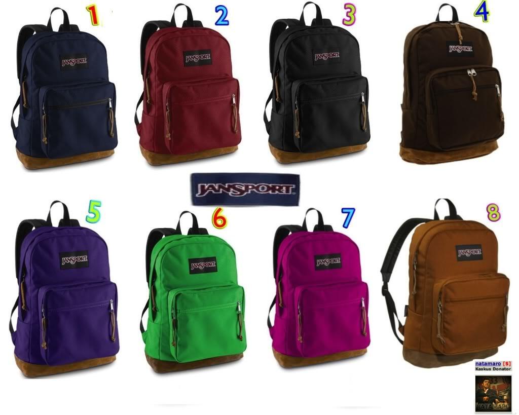 TAS JANSPORT SUPERBREAK ONLY 150RB GRADE ORI