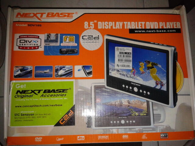 Tablet DVD Player 8,5" NEXT BASE
